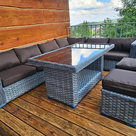 Typu Penthouse Dwupoziomowy Z Wanna, Tarasem Oraz Pieknymi Widokami Na Gory Апартаменты Шклярска-Поремба